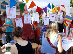 Kvindemuseets pop-up museum